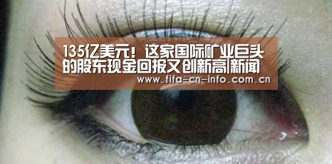 135亿美元!这家国际矿业巨头的股东现金回报又创新高|新闻快讯(图3) 新闻快讯